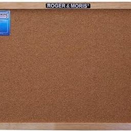 Roger & Moris Rubber Wooden Frame Cork Board - Sturdy, Waterproof for School, Office, Home (Size : 4 feet x 3 feet)-15
