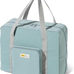 Foldable Travel Backpack – Large Waterproof Hand Luggage Bag for Men & Women, Lightweight Weekender Bag for Airplane, Portable Fashion Carry-On (Multicolour)-35