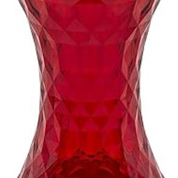 LeisureMod Diamond Shaped Modern Vanity Clio Stool/Side Table for Indoor and Outdoor Use, Red-image-59
