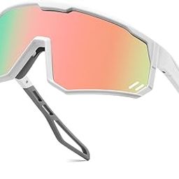 Karsaer Polarized Cycling Glasses Sports Sunglasses, UV400 Protection Baseball Running Glasses for Men Women Youth E1267-image-61