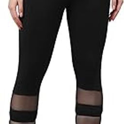 Women's Gym Wear Skinny Tights | Track Pants With Mesh Insert & Side Pockets : Ideal For Active Wear, Yoga & Workout - The Ultimate Gym Pants For Women & Girls (6081)-image-42