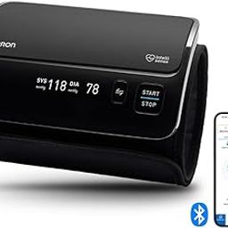 Omron Smart Elite+ HEM 7600T Tubeless 360° Accurate Finger Digital Blood Pressure Monitor With Intellisense Technology With Bluetooth Connectivity & Alivecor Single Lead ECG Device.-image-17