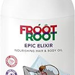 Froot Root Epic Elixir Best Hair Oil for Kids and Tweens,10 oils in1, Nourishing Oil For Kids with Coconut, Almond, Olive, Light Oil (100ml)-image-6