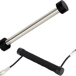 RUNJRX Keyboard Coiled Cable Winder Cable Rod Metal Rod Spool Decorative Rod For Gaming Keyboard Coiled USB Cable (Black)-image-33