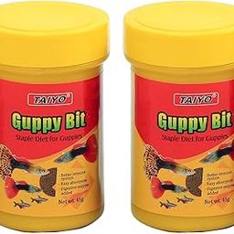 Taiyo Guppy Bit Fish Food Fish 0.090 kg (2x0.045 kg) Dry Adult, Young Fish Food,Pack of 2-image-11