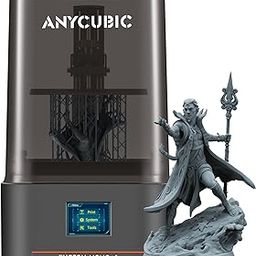 ANYCUBIC 10K Resin 3D Printer, Photon Mono 4 LCD 3D Printer with 7" Mono Display, Upgraded LighTurbo Matrix and Printing Platform, 6.04''x3.42''x6.49'' Print Size-32