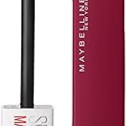 Maybelline New York Liquid Matte Lipstick, Long Lasting, 16hr Wear, Superstay Matte Ink, Founder, 5ml-0