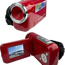 Acuvar 16MP Megapixel Compact Digital Camcorder with HD Video and Photos 16x Zoom with 2.4" Screen and USB Cable (Red, Camera Only)-image-59