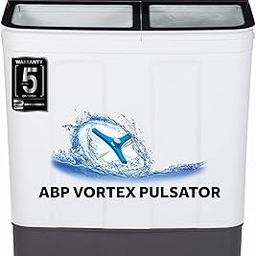 Haier 8.5 Kg 5 Star Voltex Pulsator Semi-Automatic Top Load Washing Machine (HTW85-178BK, 2023 Model, Black)-image-5
