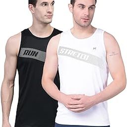 Anti Viral Anti Odour Cool Mens Pack of 2 Tank Top Sports Vest-image-21