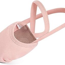 Dance Shoes Half Sole Ballet Canvas Pirouette Shoes for Women/Men and Girls/Boys-image-65