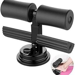 GNASTAS Sit-Up Bar with Ankle Support, Portable Adjustable Sit-ups Assistant Device, Self-Suction Sit-up Floor Bar Abdominal Leg Muscle Training Device, Household Fitness Equipment-18