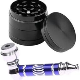 Generic 52 mm Black Crusher & 3inch Metal Pipe Grinder-image-53