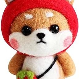 ATORSE Lovely Dog Needle Felting Kit for Beginners with Basic Tools and Tutorials 1|Crafts|Needlecrafts & Yarn|Spinning & Felting|Roving Wool & Fibers-image-55