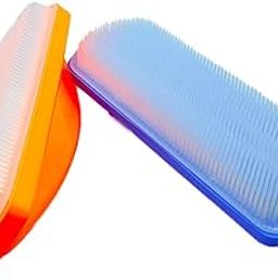 Paresh Plastic Home Minister Cloth Brush (Pack of 2) (Multicolor)-image-3