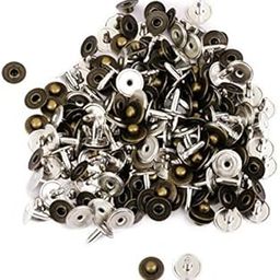 CLUB BOLLYWOOD VELURA 500x Rivets Fasteners Studs Button 8mm for Jean Leather Sewing Craft DIY Bronze|1 x Metal red cart|Other Leather Tools| Leathercrafts-image-20