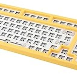 NT980 Hot Swap Mechanical Keyboard Kit RGB Light Yellow|Computers/Tablets & Networking | Keyboards & Keypads|1 Piece Hot Swap Keyboard-32