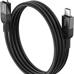 Noise Power Series 100W Braided Type-C to Type-C Cable, 1 Meter, Fast Charge | Type C Cable for iPhones 15 and Above, All Type C Androids Mobiles, Macbook, USB-C Laptops, other USB-C Devices (Black)-25