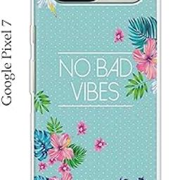 The Little Shop Designer Printed Soft Silicon Back Cover for Google Pixel 7 (No Bad Vibes)-picture-28