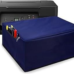 Alifiya Dust Proof Washable Printer Cover for Canon Pixma G2770 / G3770 / G4770 All-in-one - Blue-26