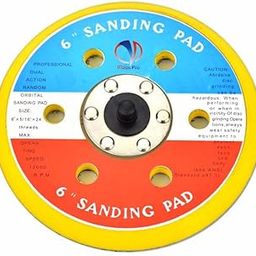 Mass Pro 6 Inch 150mm Air Sanding Disc Polish Pad For Orbital Random Pneumatic Sander Wood Polisher (6 inch)-13