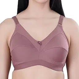 eve's beauty Women's Full Coverage Bra | Non Padded | Wirefree | Broad Adjustable Straps-picture-9