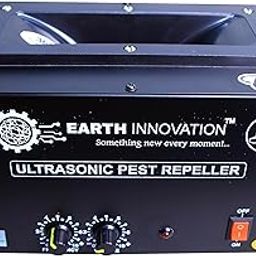 EARTH INNOVATION™ Ultrasound Rat and Rodent Wide Range Pest Repeller Device for Supermarket/Hospitals/Cold Storage/Industries/Server Rooms/Electric Control Panels/Etc. (Black Matt/2500 SQ Feet)-image-90