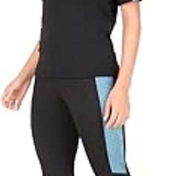 Benzos Women's Body Fitted Gym Running Sports Track Suit | Regular Casual Fit | Track Suit for Girls & Women | Fabric - Polyester Blend | Pattern - Solid-image-14