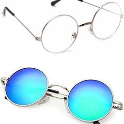 Stylish Casual Metal Silver Polarized Female Sunglasses K-rnd slv m clr,slv m blu mrc sun c_bz-image-22