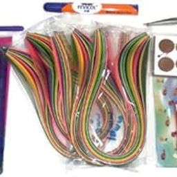 Quilling Tools and Strips Value Pack - 6 Tools and 1200 Quilling Strips Kit-image-61