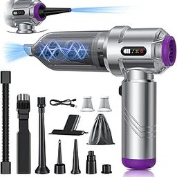 Kimdog Car Vacuum Cleaner 17000PA Silver-image-42