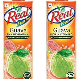 DABUR Real Guava Fruit Juice -1L (Pack Of 2) | Rich In Vitamin C | No Added Preservatives, No Artificial Colors & Flavours |Daily Dose Of Fruit Nutrition | Tasty, Refreshing & Energising Drink-picture-11