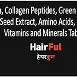 HairFul Biotin Tablets for Hair Growth & Hair Fall Control – 100% Natural Hair Vitamin Supplement with Biotin for Women & Men – 30 Tablets (Pack of 2)-image-93