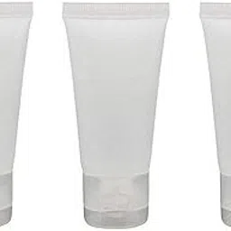 hunky dory 50ml Travel Bottles, Unbreakable, Leakproof Refillable Travel Containers, Squeezable Travel Tube Sets Cosmetic Toiletry Containers for Shampoo Lotion Soap Use (Pack of 3)-picture-1