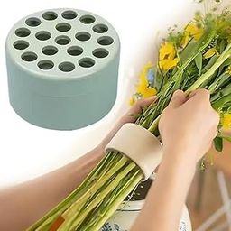 EZ LIVING Elegant Spiral Stem Holder for Flower Arrangements – Durable, Reusable Floral Support for Displaying Long-Stemmed Flowers in Vases or Floral Foam-picture-2
