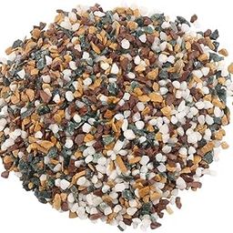 BKD-Decorative Natural Mix Marble Gravel Chips 10 Kg Used for Home Decor, Vase Fillers, Aquariums/Garden (Mix, 10 KG)-image-36