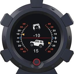 AUTOOL X95 Car GPS Slope Meter 3.5" HUD, Multifunctional Head Up Display/Level Tilt Gauge/Digital Inclinometer with Theodolite, Date & Time, GPS Speedmeter, Mileage Measurement for All DC5-28V Car-3