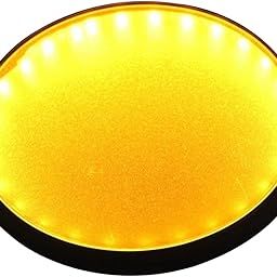 Club Bollywood®Light Display Base Strong Round Durable for Jewelry Models Collectibles Yellow|Home & Garden | Night Lights|1 Light Base-image-34