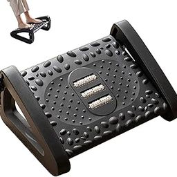 Cannagenix Adjustable Height Foot Rest, Foot Rest Under Desk with Massage Texture and Roller, Relieve Stiffness, Numbness, Promote Leg Circulation, Relieve Leg Pressure (Black)-image-59
