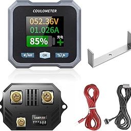 Goupchn DC 10-100V 0-50A Battery Tester Coulomb Counter Meter Capacity Indicator Ammeter Voltmeter Battery Monitor for Electric Bicycles, Electric Tricycles, RVs, Yachts-10