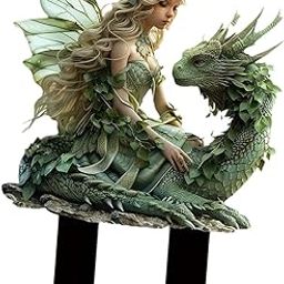 Garden Fairy Dragon Stake 2D Ornament Lawn Sign Decor for Lawn Patio Walkway-image-29