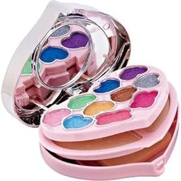Myynti Makeup Kit for Girls Full Kit Eye shadow Lip Gloss Mirror Contour Powder Combination Palette Random-Design Random-Color Pack of 1-35