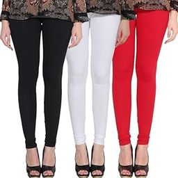 Women's Cotton Comfortable Regular Fit Leggings Combo for Women (Pack of 3)-image-52