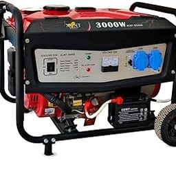 3500E 3KW Petrol Generator Light Powered with Self Starter & Wheels Portable Power Solution for Home Outdoor Office Use-19