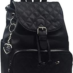 Fashion Women Suture Rhombic Backpack Waterproof Anti-theft Lightweight PU Leather Shoulder Diagonal Bag Travel Ladies Purse-picture-51