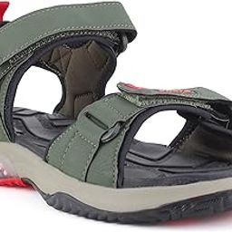 mens SS 589 | Latest, Daily Use, Stylish Floaters | Red Sport Sandal - 6 UK (SS 589)-image-62