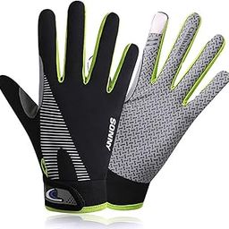 Workout Gloves Full Finger Unisex Lightweight Breathable Touchscreen Work Gloves Bicycle Biking Lightweight-image-41
