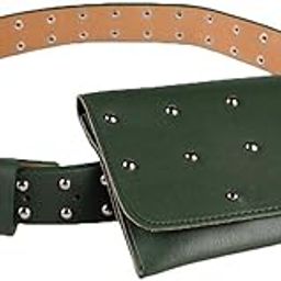 Womens Elegant PU Fanny Pack Cute Waist Pouch Travel Cell Phone Bag Style 2-Green-image-68