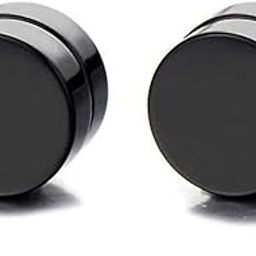 Magnetic Non-Piercing 316L Stainless Steel Studs Earrings for Men and Women-image-9