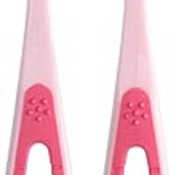 KID-SHARK Ultra-Soft Baby Toothbrush – Fun & Safe Brushing, Pink-24